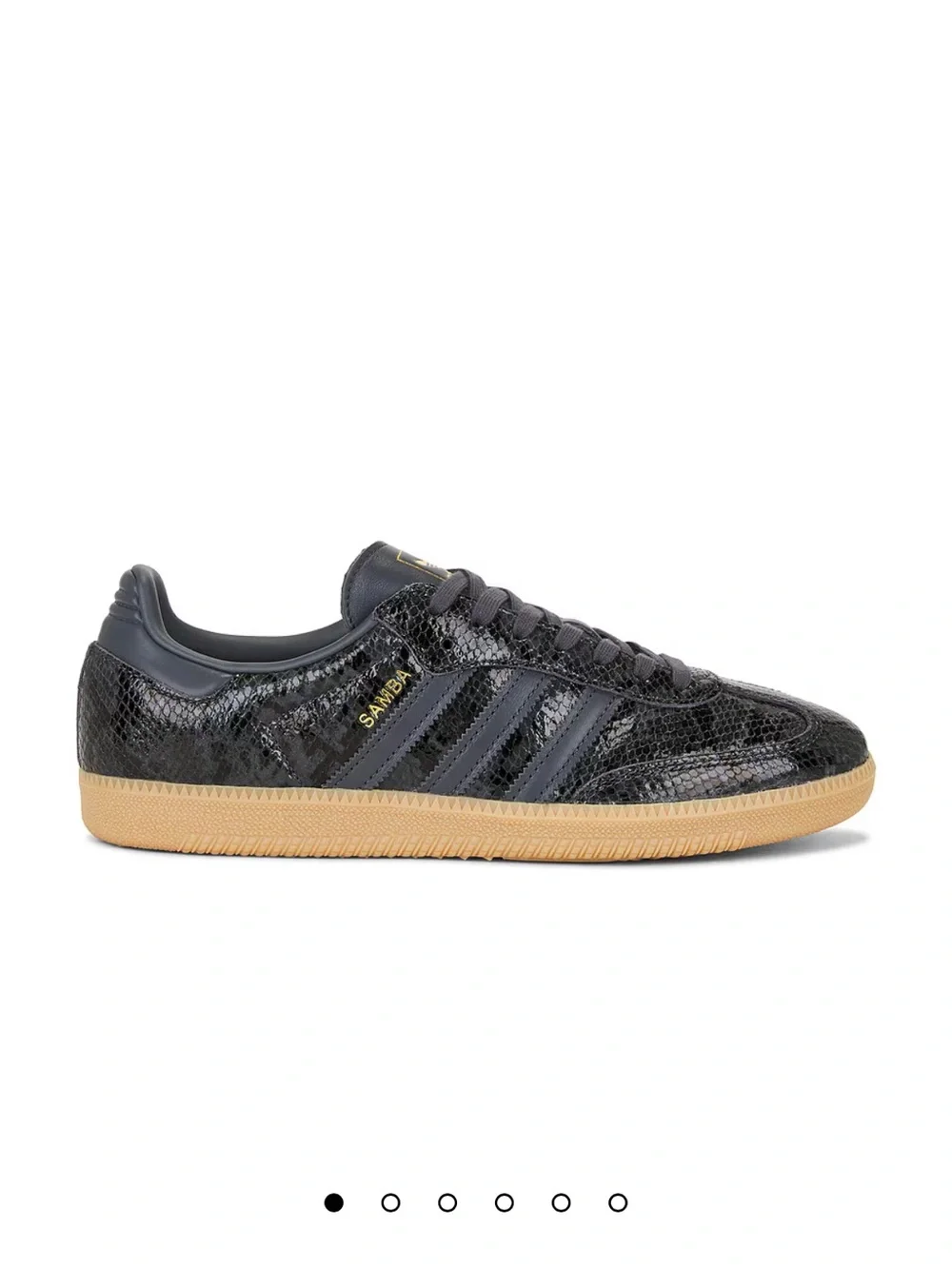 NWT Unisex Adidas Originals Black/Grey Faux Snakeskin Sz. 42 $135 Retail/SoldOut